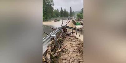 Потужна злива пройшлася Львівською областю: в ОВА показали наслідки негоди (відео)